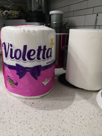 Violetta asciugatutto