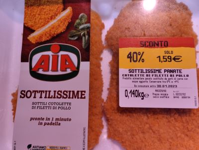 Cotolette sottilissime