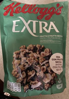 Cereali Kellog's Extra frutta e frutta secca
