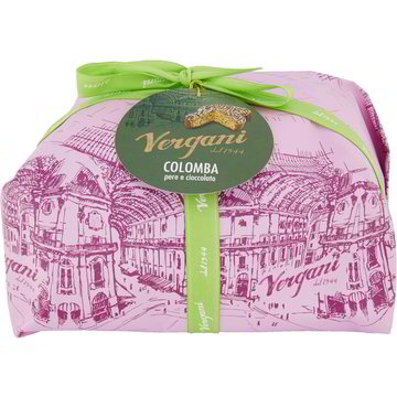 Colomba  pere e cioccolata