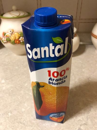 Succo di frutta 100% arancia bionda
