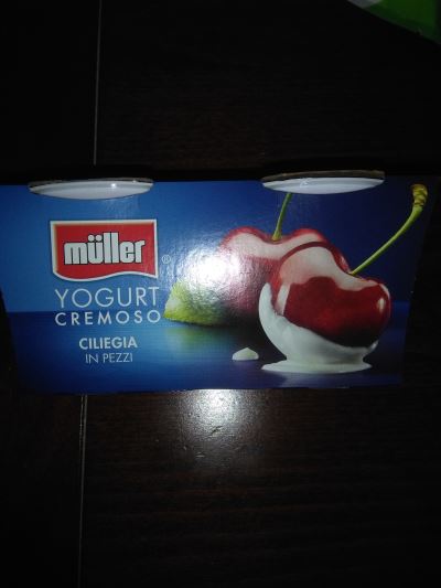 Yogurt cremoso ciliegia