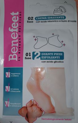 Benefeet Guanti piedi esfolianti