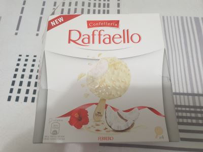 Ferrero Raffaello gelato