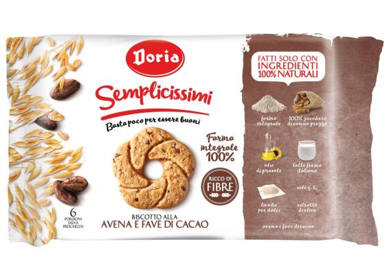 Semplicissimi all'avena e fave di cacao