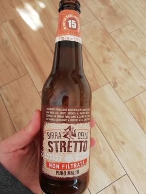 Birra dello stretto non filtrata puro malto 