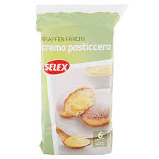 SELEX: Krapfen farciti - crema pasticcera 