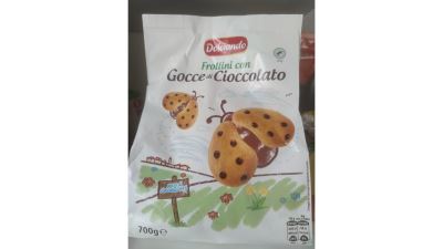 Frollini con gocce di cioccolato