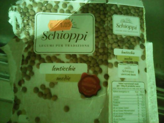 Lenticchie medie