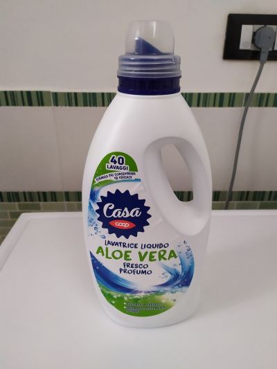 Lavatrice liquido Aloe Vera