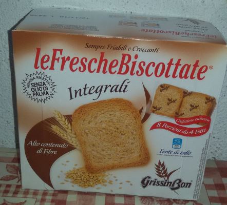 Fette biscottate integrali