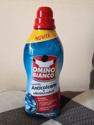 Omino bianco lavatrice anticalcare +elimina odori