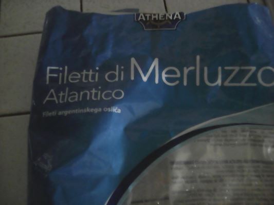 filetti di merluzzo Atlantico