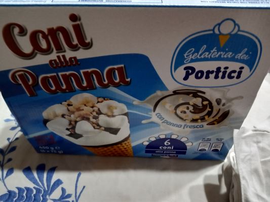 Coni alla panna