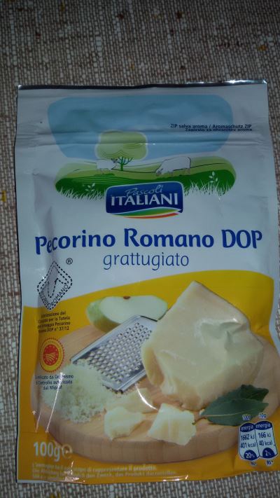 Pecorino Romano DOP grattugiato