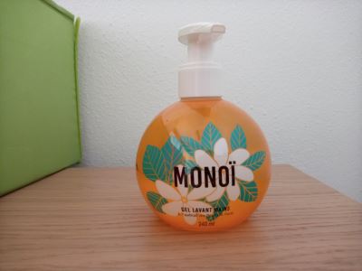 Sapone mani in gel Monoi