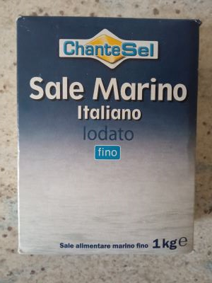 Sale marino iodato