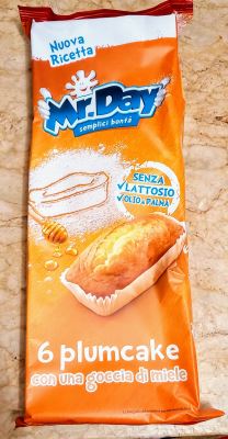 Plumcake con miele