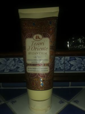 BYZANTIUM DOCCIA CREMA AROMATICA ROSA NERA E LABDANO