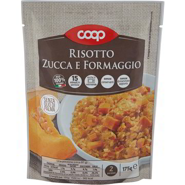 Risotto zucca e formaggio