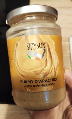 Burro d'Arachidi crema spalmabile salata