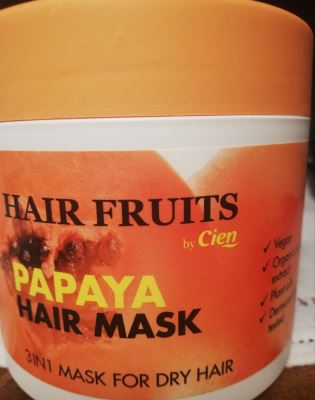 Papaya hair mask