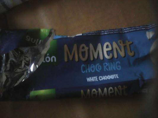 Gullon moment Chocó ring white chocolate