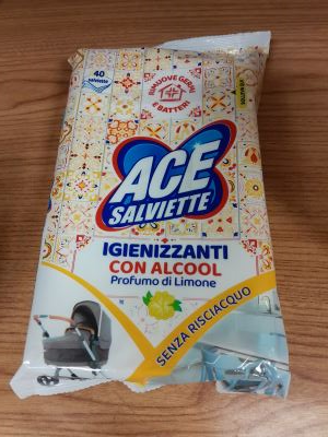  Salviette igenizzanti con alcool