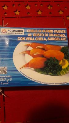 Chele di surimi