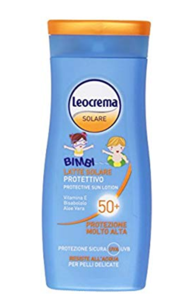 Leocrema solare bimbi 50+