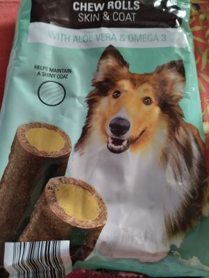 Per cani Chew Rolls bastoncini con aloe e omega 3