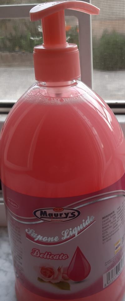 Sapone liquido delicato