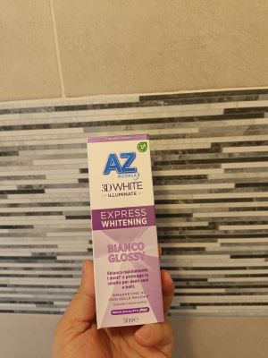 Dentifricio Express whitening bianco glossy