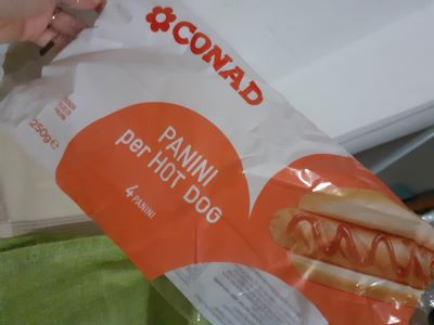 Panini per hot dog