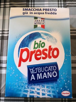 BIO PRESTO Bucato a mano