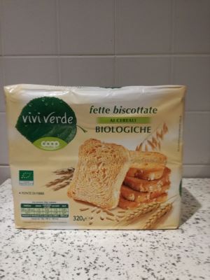 Fette Biscottate Biologiche ai Cereali