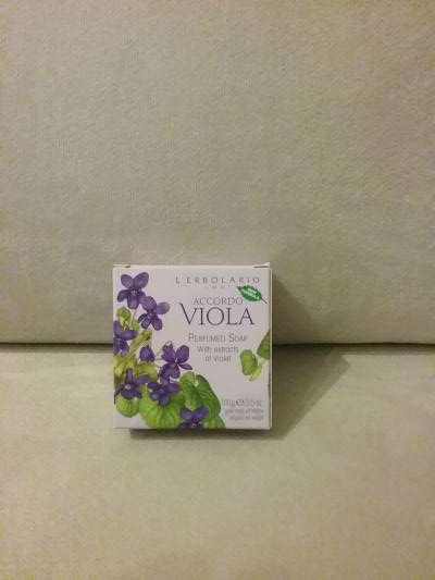 Accordo viola - sapone profumato con estratti di viola