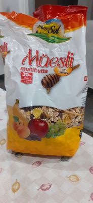 Muesli multifrutta con miele