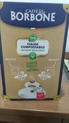 Borbone cialda compostabile decaffeinato