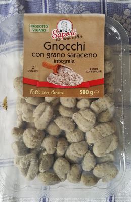 Gnocchi con grano saraceno integrale 