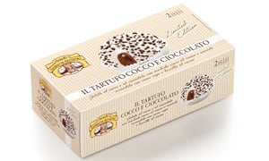 Tartufo cocco e cioccolato