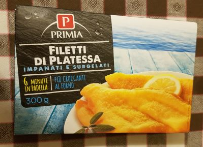 Filetti di platessa impanati Primia