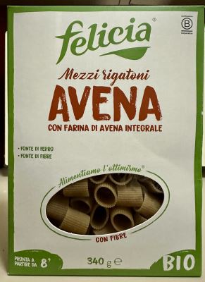 Mezzi rigatoni avena