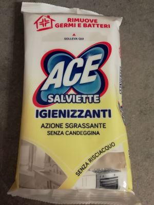 Salviettine igienizzante 