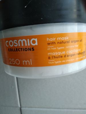 Maschera per capelli all'argan