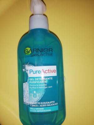 Pure active  gel detergente purificante