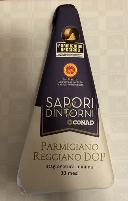 Parmigiano Reggiano Dop stagionatura 30 mesi 