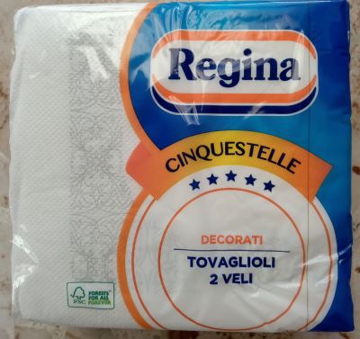 Tovaglioli decorati - cinquestelle