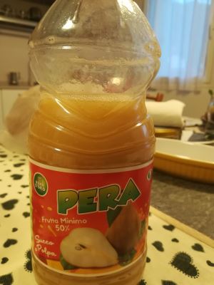 Succo e polpa pera