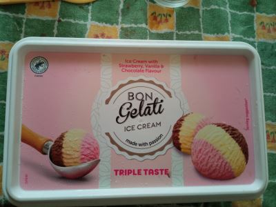 Bon Gelato Triple taste